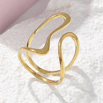 Кольца-манжеты из нержавеющей стали 304 RJEW-C124-06A-G-1