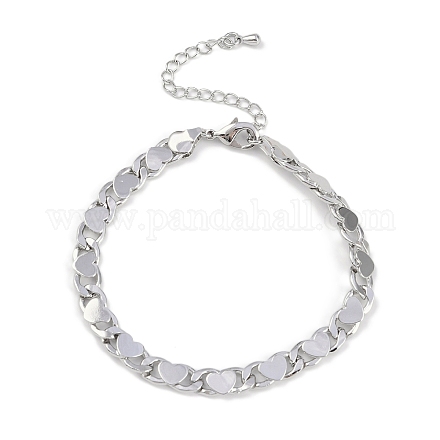 Латунные браслеты с покрытием для женщин BJEW-K244-06B-P-1