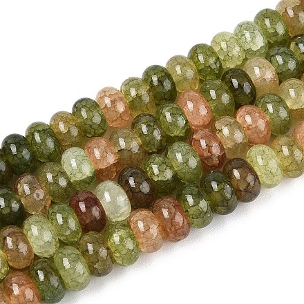 Стеклянные бусины GLAA-N059-5x8mm-30-1