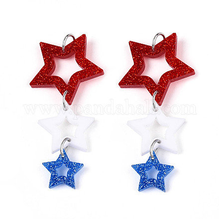 Акриловые большие подвески OACR-N144-04-1