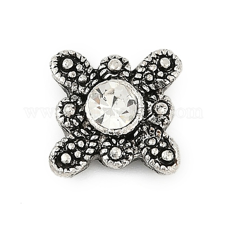 Бусины из сплава и страза FIND-A049-04AS-01-1