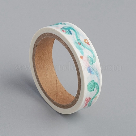 Dekorative Klebebänder für DIY-Sammelalben im chinesischen Stil DIY-I022-03G-1