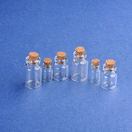 Contenitori in vaso perle di vetro misto CON-A002-01B-1