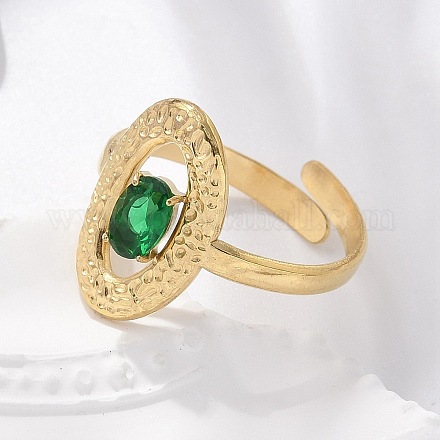 Кольца-манжеты из нержавеющей стали 304 для женщин RJEW-D302-03G-12-1