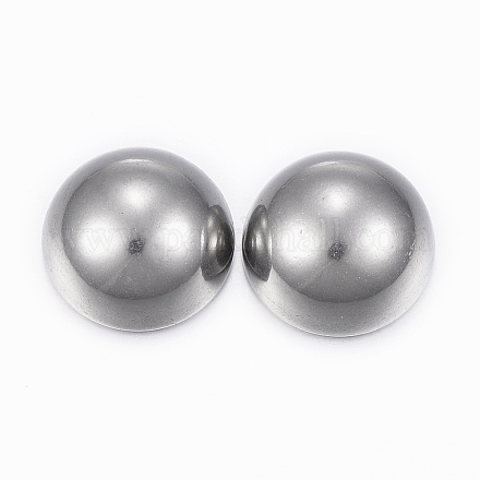 304 Stainless Steel Cabochon STAS-H398-18mm-37P-1