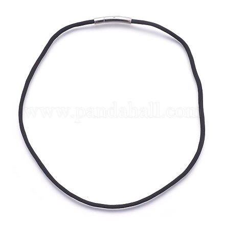 Fabricación de collar de cuerda de nylon MAK-E665-15-3mm-1