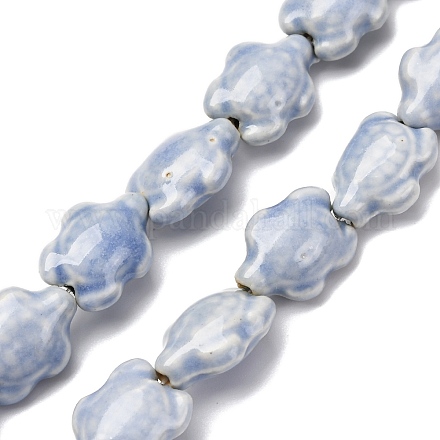 Фарфора ручной работы бисер нитей LAMP-G140-02N-1