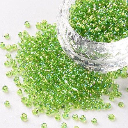 Round Glass Seed Beads SEED-A007-2mm-164-1