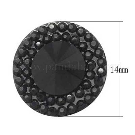 Resin Cabochons CRES-S049-14mm-2-1