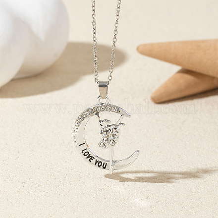 Ожерелья из сплава с кристаллами и стразами FS-WG6A3E6-07-1