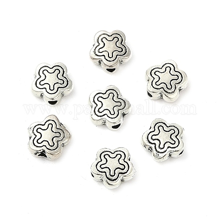 Сплавочные овальные бусины тибетского стиля  LF10690Y-1