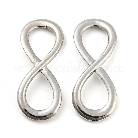 Alloy Infinity Connector Charms FIND-G065-21P-1