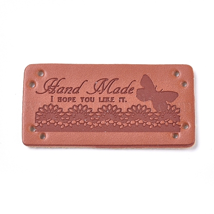 PU Leather Labels DIY-WH0163-13A-03-1