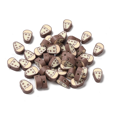 Бусины из полимерной глины  CLAY-H005-14-1