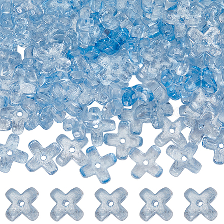 180 шт. Прозрачные стеклянные бусины GLAA-SC0002-46-1