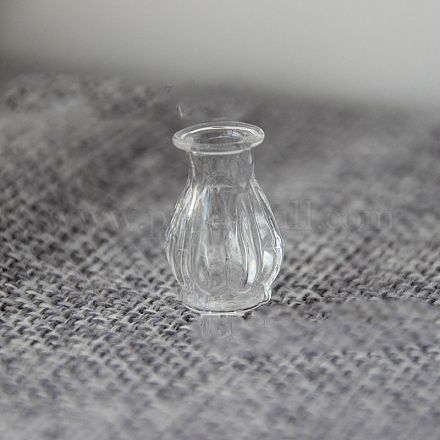 Bouteilles de vase en verre miniatures transparentes BOTT-PW0006-03H-1
