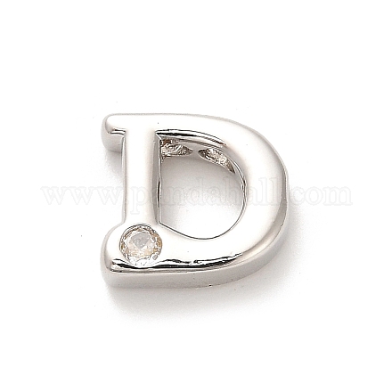 Стойки обшивки латунь кубического циркония бусы KK-L210-008P-D-1