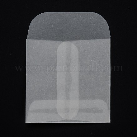 Bolsas cuadradas de papel pergamino translúcido CARB-A005-02B-1