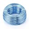 Anodized Aluminum Wire, Bendable Metal Craft Wire, Flexible Craft Wire, for Beading Jewelry Craft Making, Light Steel Blue, 22 Gauge, 0.6mm, 280m/250g(918.6 Feet/250g)