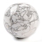 Natural Howlite Sphere Beads, No Hole/Undrilled, Round Ball Beads, 39~41mm