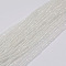 Natural Quartz Crystal Beads Strands, Round, Faceted