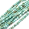 Natural Howlite Beads Strands, Dyed & Heated, Round, 6mm, Hole: 0.8mm, about 63pcs/strand, 14.76 inch(37.5cm)