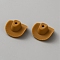 Silicone Beads, Hat, Saddle Brown, 9.5x20.5x20.5mm, Hole: 3.5mm