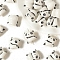 Handmade Porcelain Beads, Animals, White, Panda, 18x13mm
