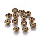 Tibetan Style Alloy Spacer Beads, Lead Free & Cadmium Free & Nickel Free, Flat Round, Antique Bronze, 6x2mm, Hole: 1.5mm Lead Free and Lead Nickel