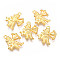 Golden Plated Alloy Pendant Rhinestone Settings, 12 Constellation/Zodiac Sign, Sagittarius, 24.5x22.5x2.5mm, hole: 2mm, Fit for SS6(1.9~2.0mm) Rhinestone