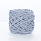 Soft Crocheting Polyester Yarn, Thick Knitting Yarn for Scarf, Bag, Cushion Making, Light Steel Blue, 6mm, about 10m/skein