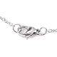 304 Stainless Steel Cable Chain Necklaces STAS-O053-11P-2