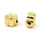 Rack Plating Brass Beads KK-Z030-14G-2