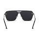 Clásicos hombres de moda las gafas de sol rectángulo SG-BB14464-3-7