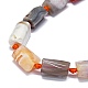 Natural Botswana Agate Beads Strands G-O170-155-3