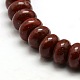 Rondelle Natural Gemstone Beads Strands G-P063-69-3