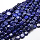 Lapis lazuli pierres précieuses naturelles brins pépites de perles G-J336-31-1