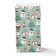 Bolsas de papel rectangulares con tema navideño CARB-G006-01G-4