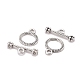 Tibetan Style Alloy Toggle Clasps X-LF1076Y-NF-3