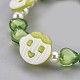 Acrylic Beads Kids Stretch Bracelets BJEW-JB03888-3