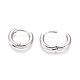 Small Huggie Hoop Earrings for Girl Women X-EJEW-F111B-13mm-PA-3