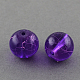 Chapelets de perles en verre transparent drawbench GLAD-Q012-6mm-16-1