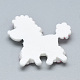 Resin Puppy Cabochons CRES-Q198-139-2
