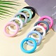 9Pcs Ring Food Grade Eco-Friendly Silicone Beads JX895I-5