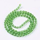 Faceted Glass Beads Strands GLAA-A036-F21-2