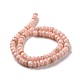 Brins de perles de coquillages d'eau douce de culture naturelle SHEL-F002-01-4