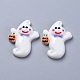 Halloween Theme Opaque Resin Cabochons RESI-D0003-06-1