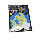 Kids Baby Room Wall Decorations Glow in the Dark Plastic Dolphin Stickers X-AJEW-A023-02H-2