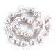 Perle baroque naturelle perles de perles de keshi PEAR-S019-05B-3