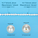 Nbeads 2 Strands 2 Style Grade A Natural Cultured Freshwater Pearl Beads Strands PEAR-NB0001-25-2